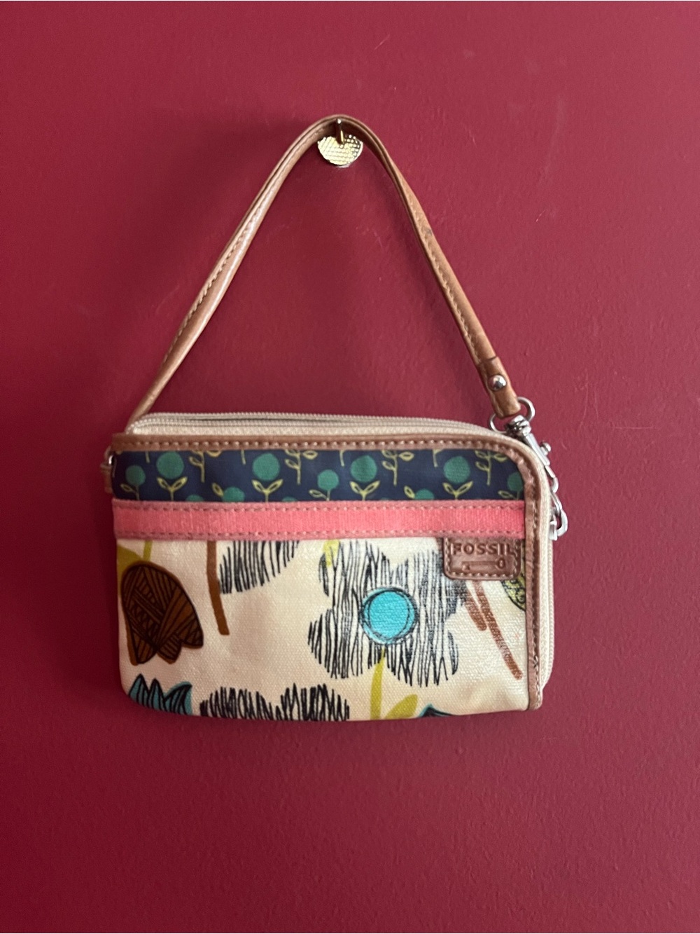 Fossil Key-Per Wallet Wristlet